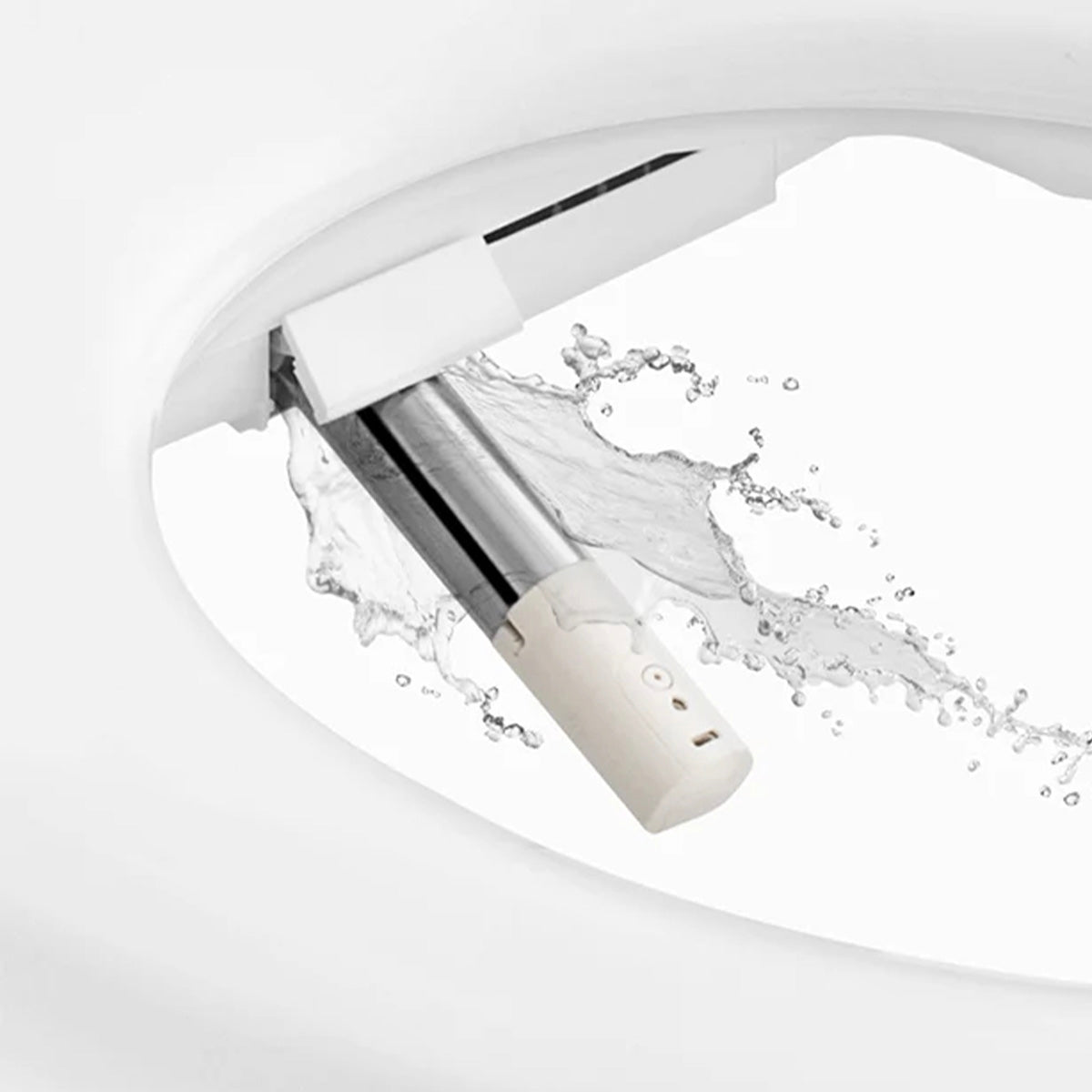 Supplier illustration of the three-function cleansing nozzle