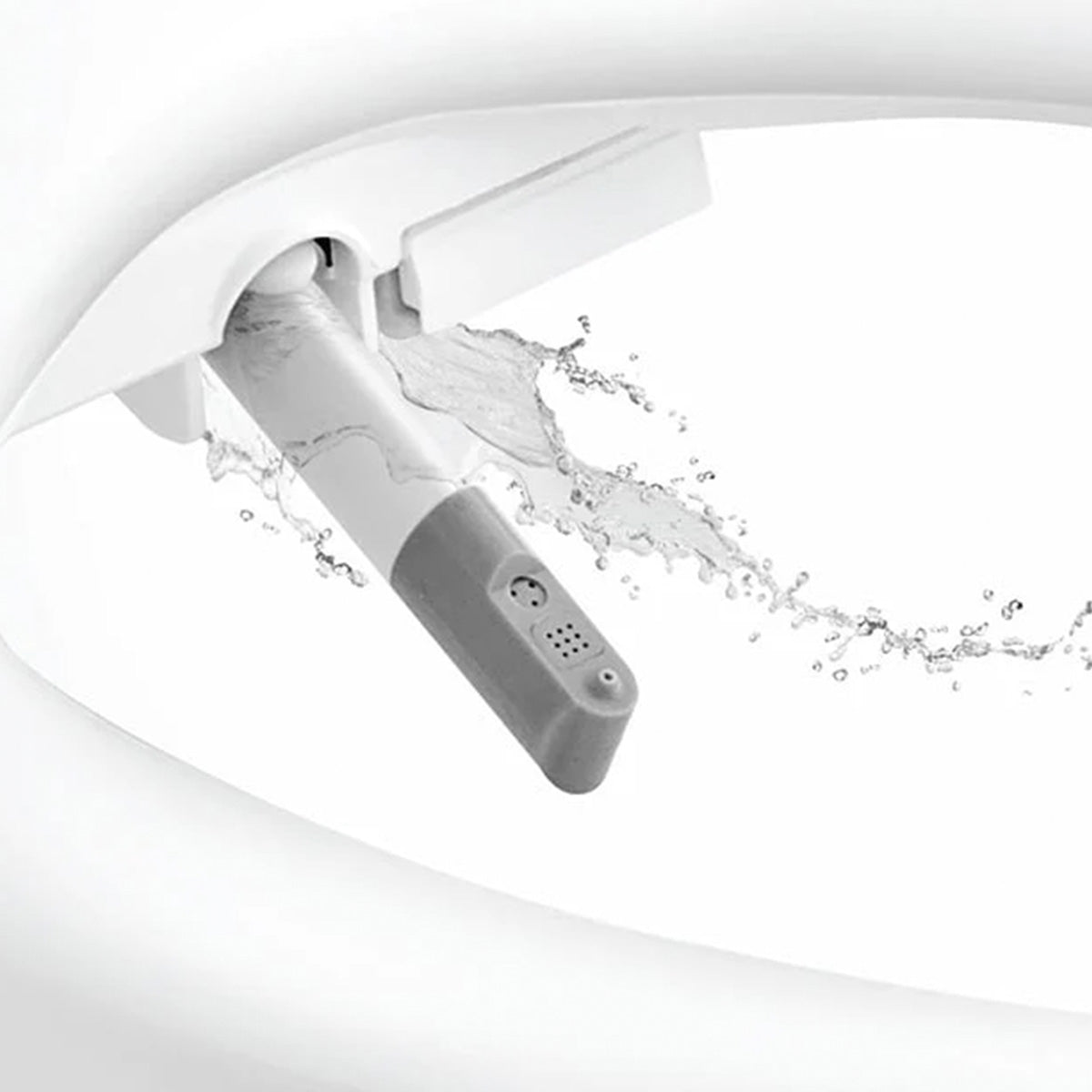 Supplier illustration of the three-function cleansing nozzle